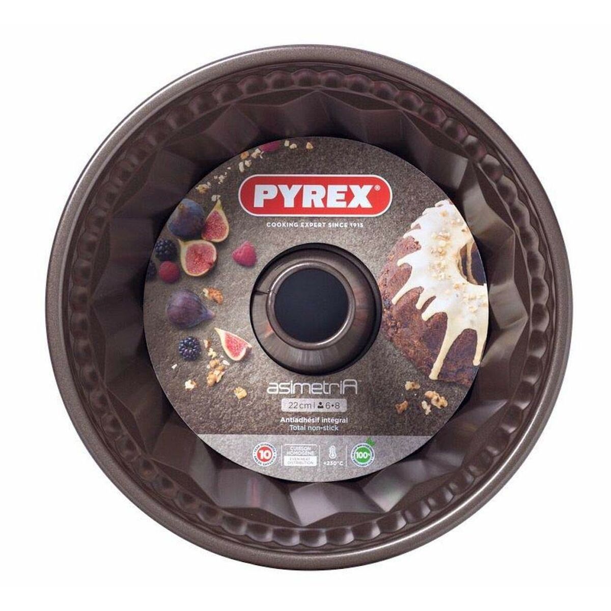 Formă pentru patiserie Pyrex Maro Metal Aluminiu