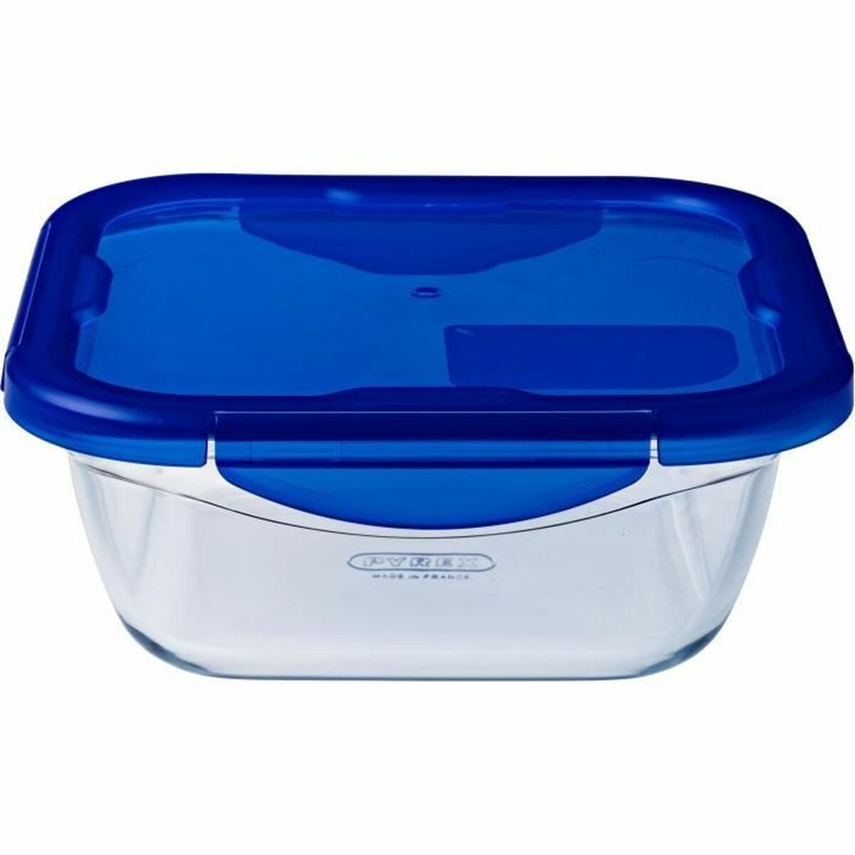 Recipient pentru conservarea alimentelor Pyrex Albastru Transparent 800 ml (2 Unități)