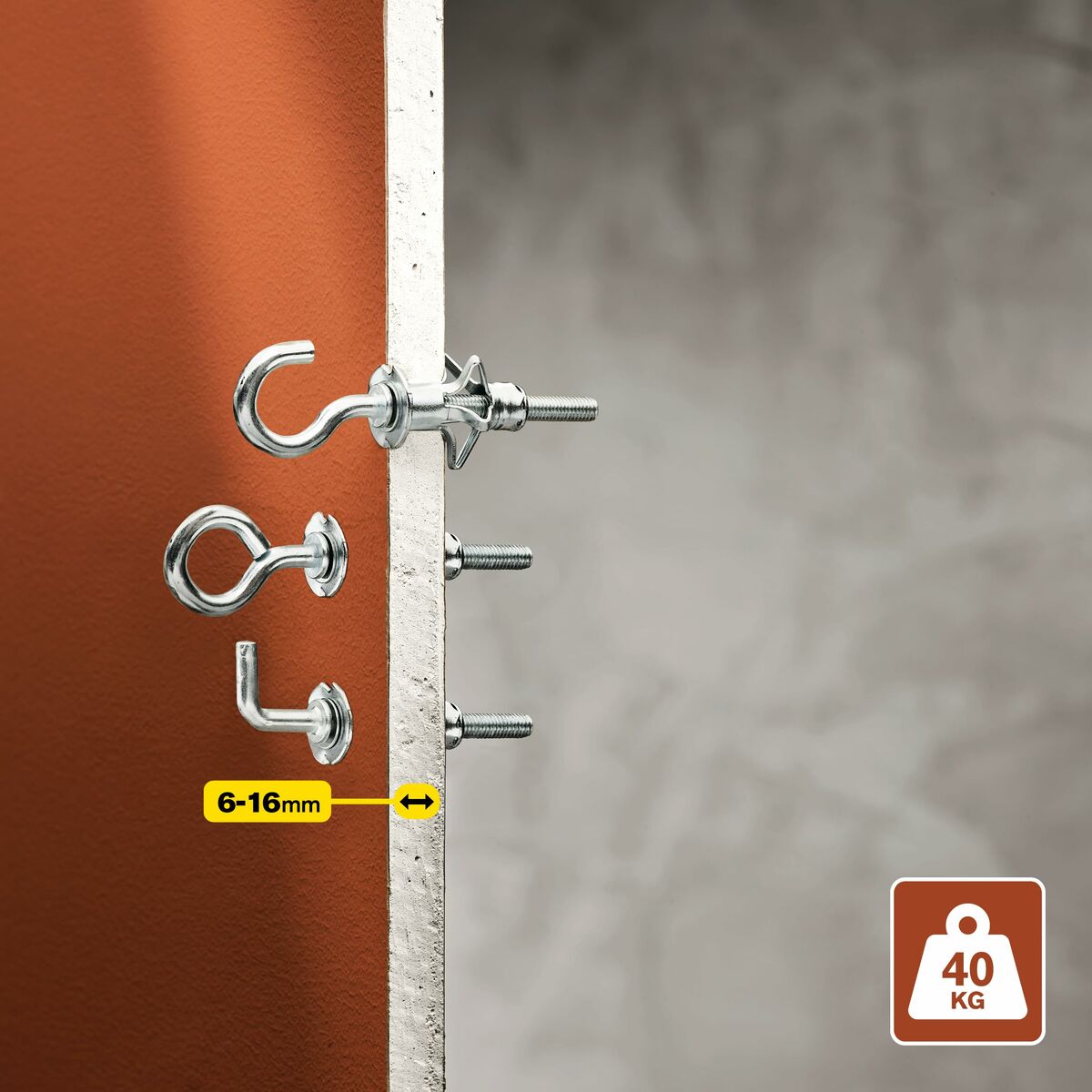 Ancoră de expansiune Rapid Rapid - 5001557 6 x 4 x 18 cm Metal Expansiune 12 Unități