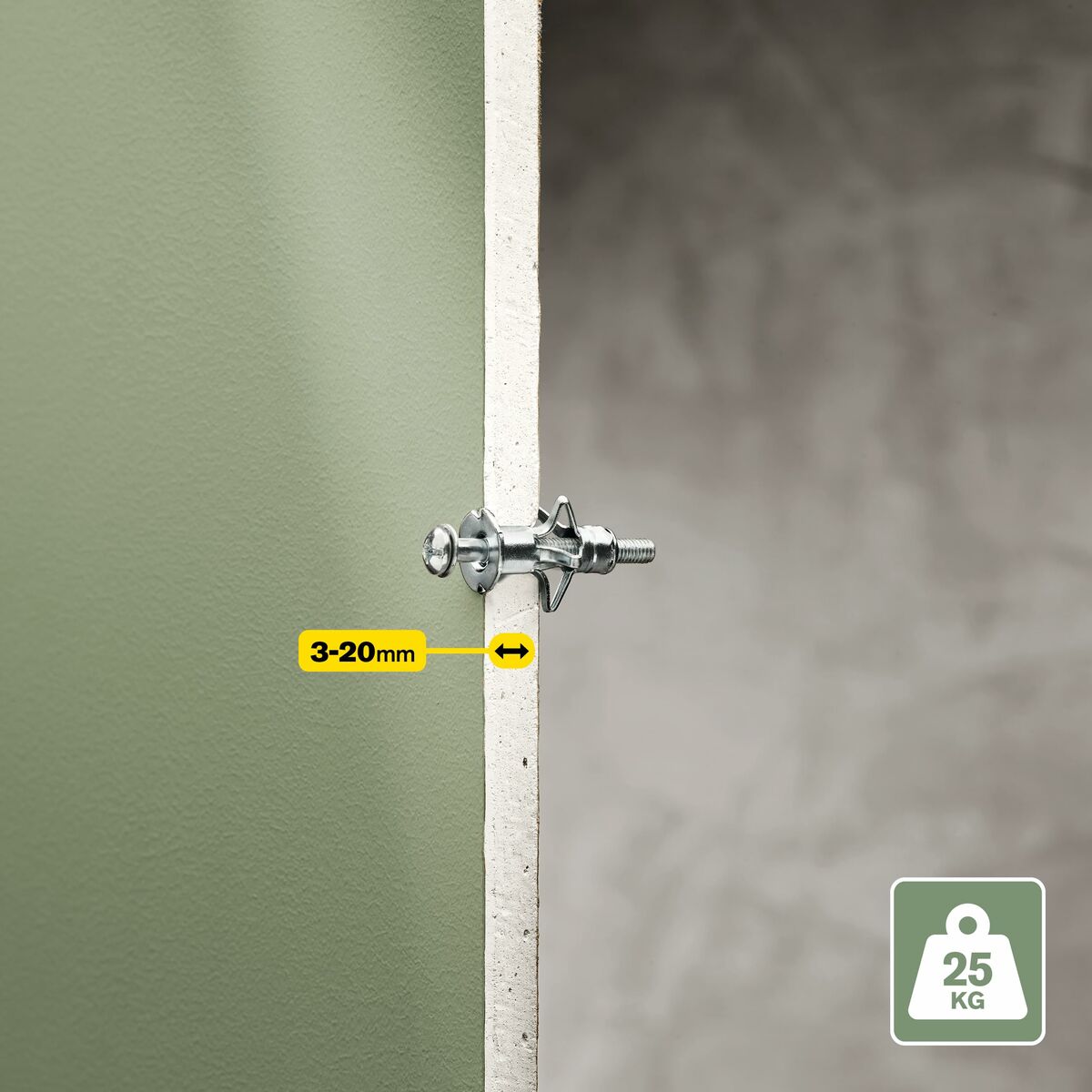 Dibluri și șuruburi Rapid Ø 8 x 46 mm M4 x 58 mm Metal Expansiune 10 Unități