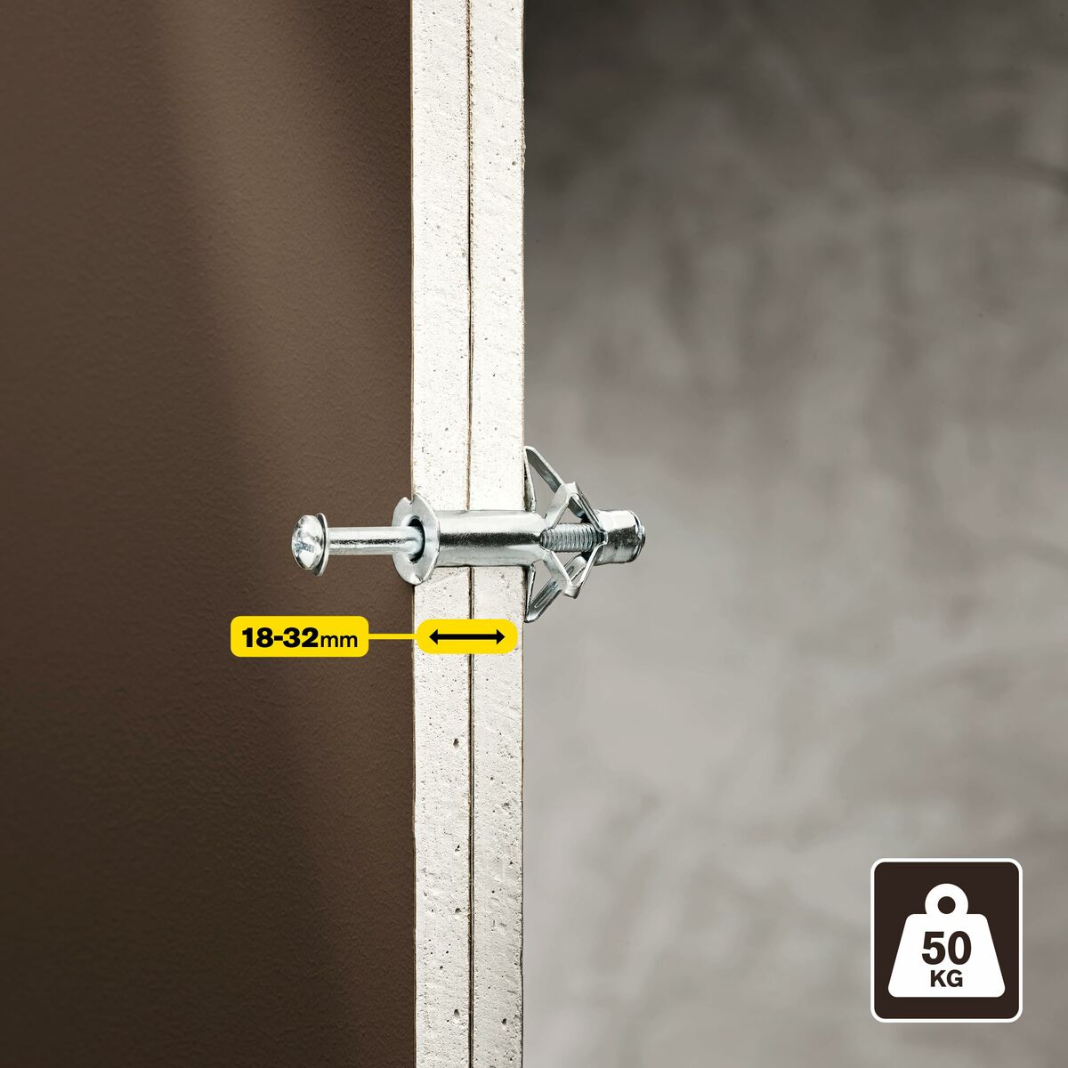 Dibluri și șuruburi Rapid Ø 13 x 65 mm M6 x 75 mm Metal Expansiune 10 Unități