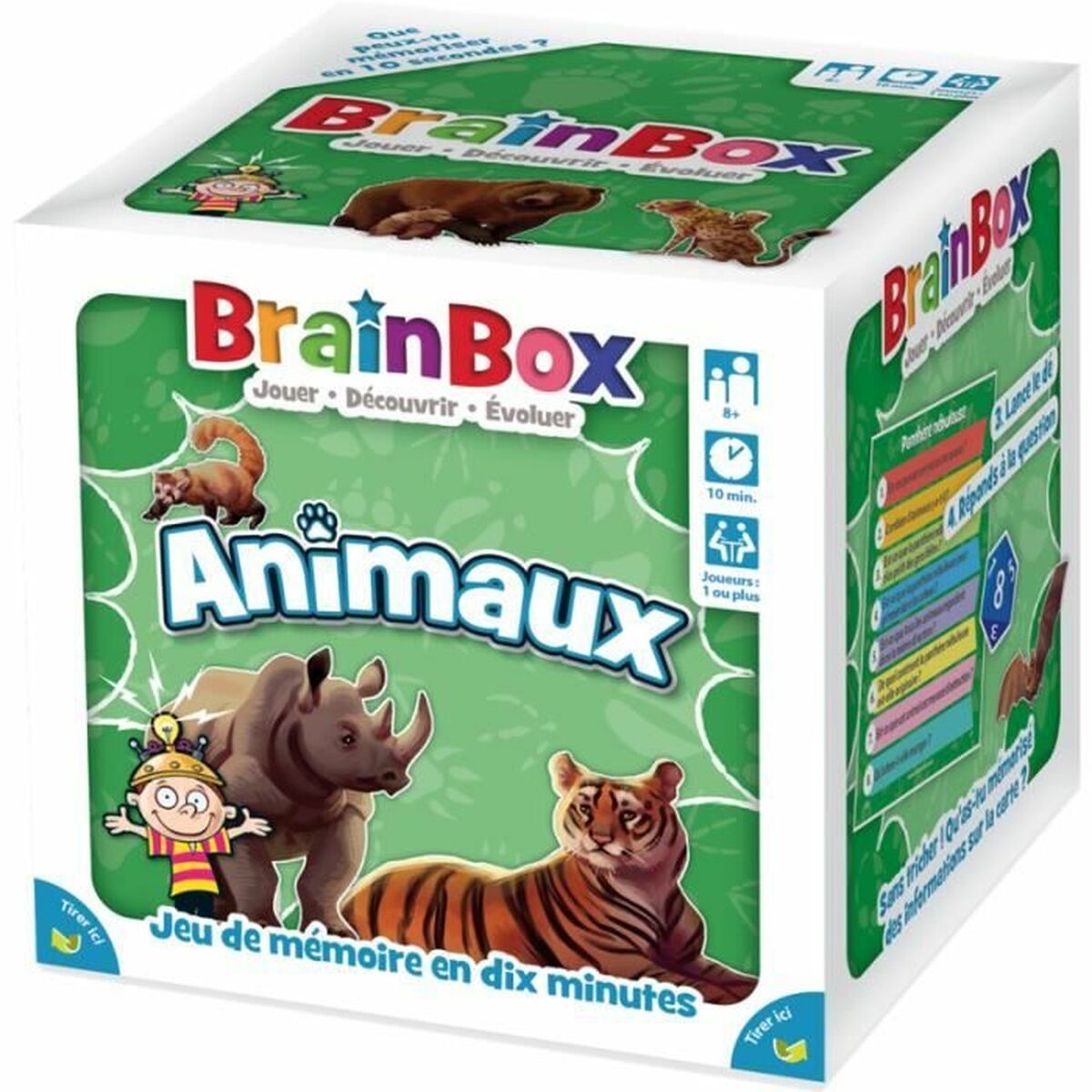 Joc Educativ Asmodee BrainBox - Animales