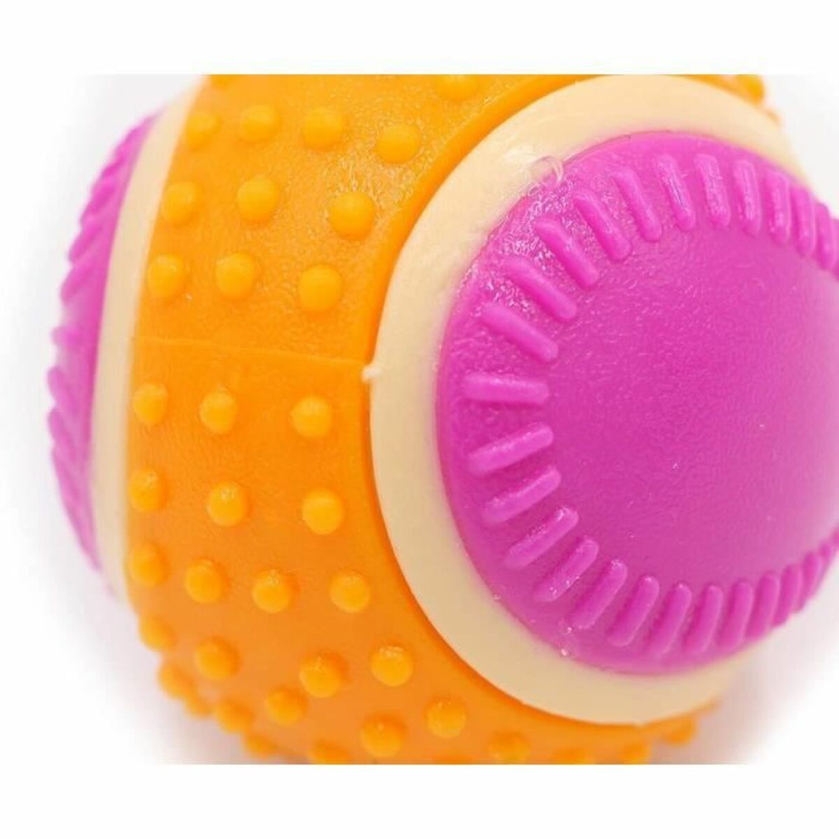 Jucărie din pluș pentru câini Aimé Roz Plastic