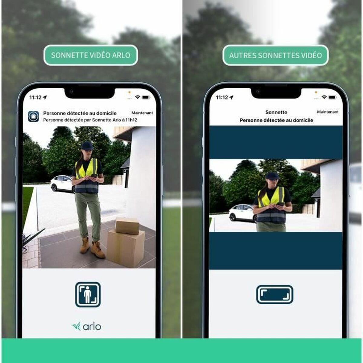 Interfon Video Inteligent Arlo AVD3001-100EUS Alb
