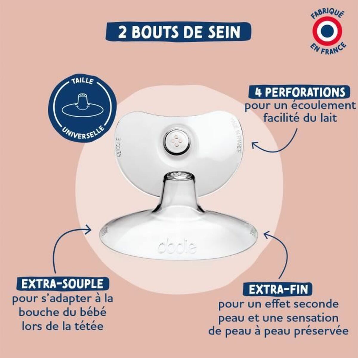 Aparat de muls Dodie Terracota