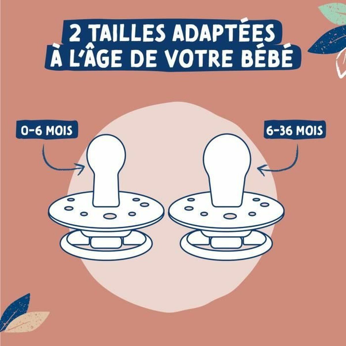 Suzetă Dodie (2 Piese) (2 Unități)