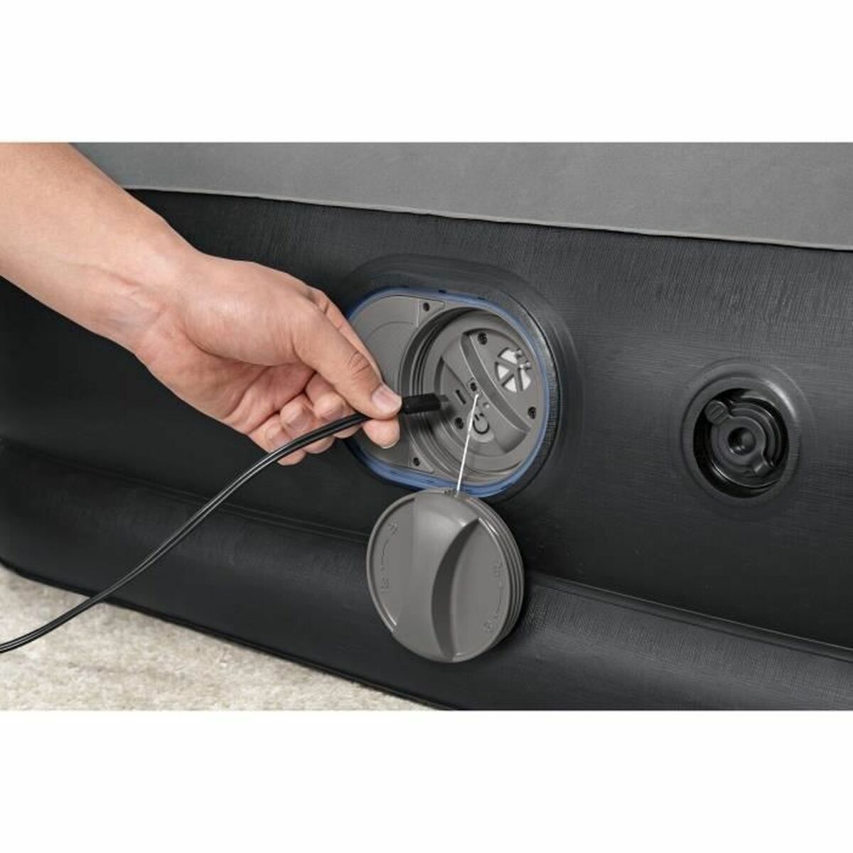 Saltea Gonflabilă Bestway 671BU Tritech Queen 203 x 152 x 36 cm (2 Unități)