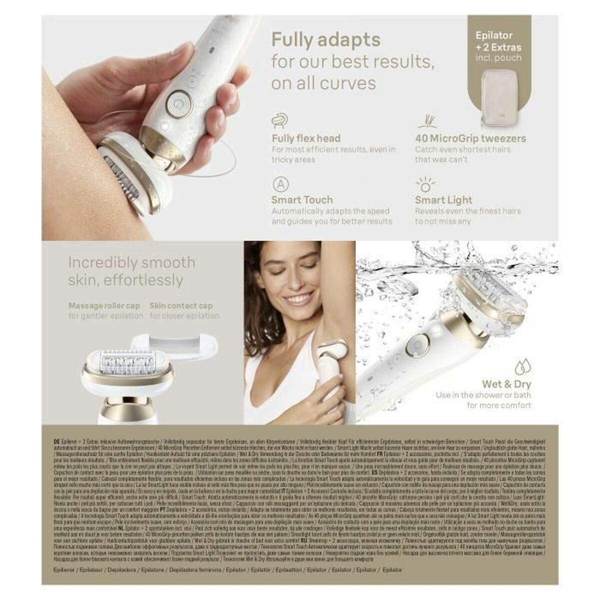 Epilator Electric Braun
