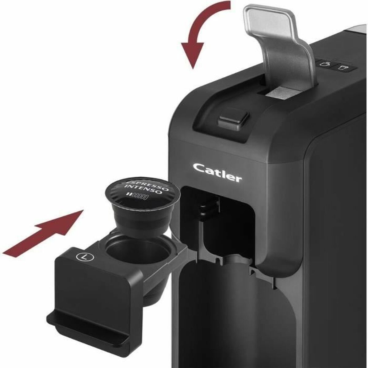 Cafetieră Electrică Catler ES 703 Porto B Negru