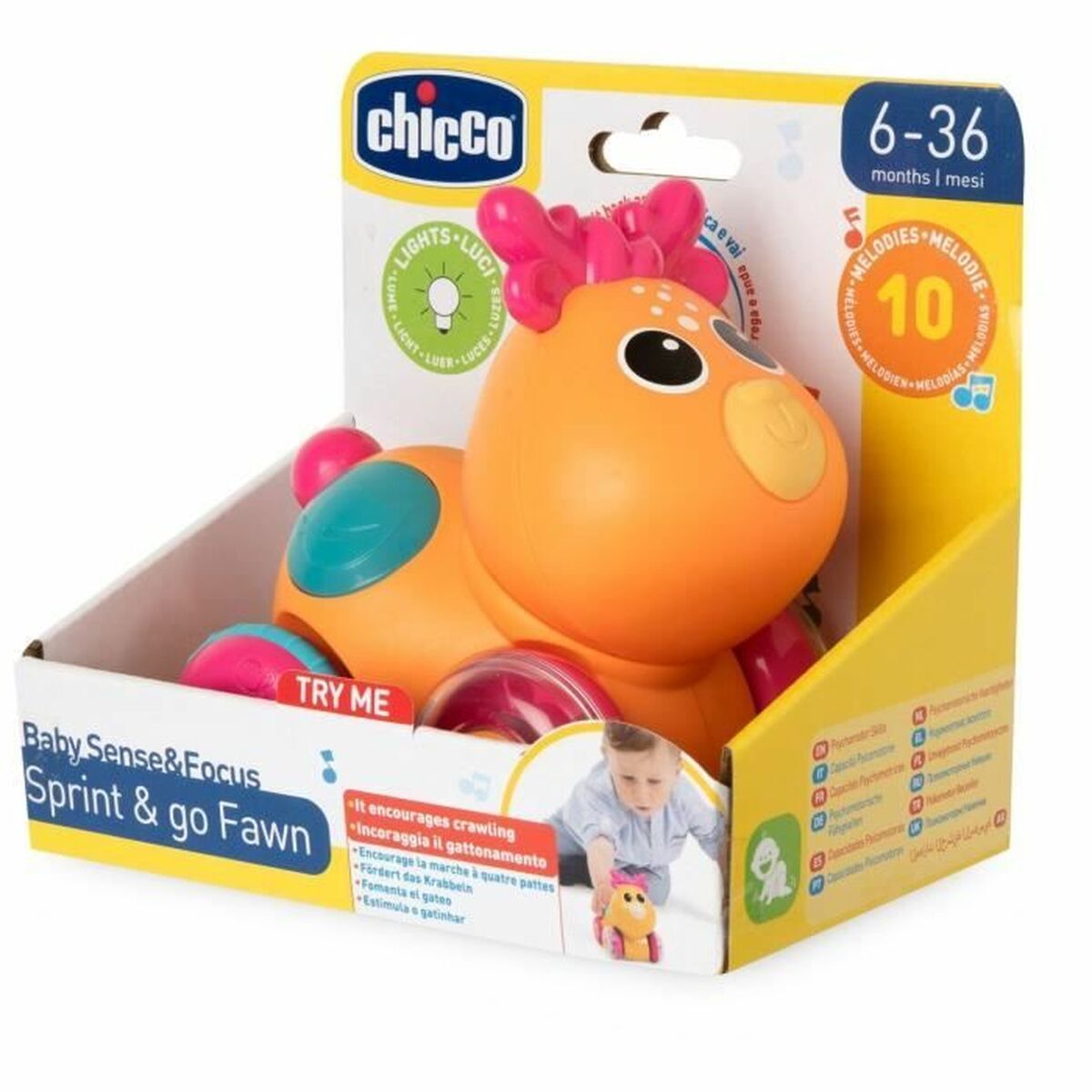Jucărie de Pluș Chicco Multicolor
