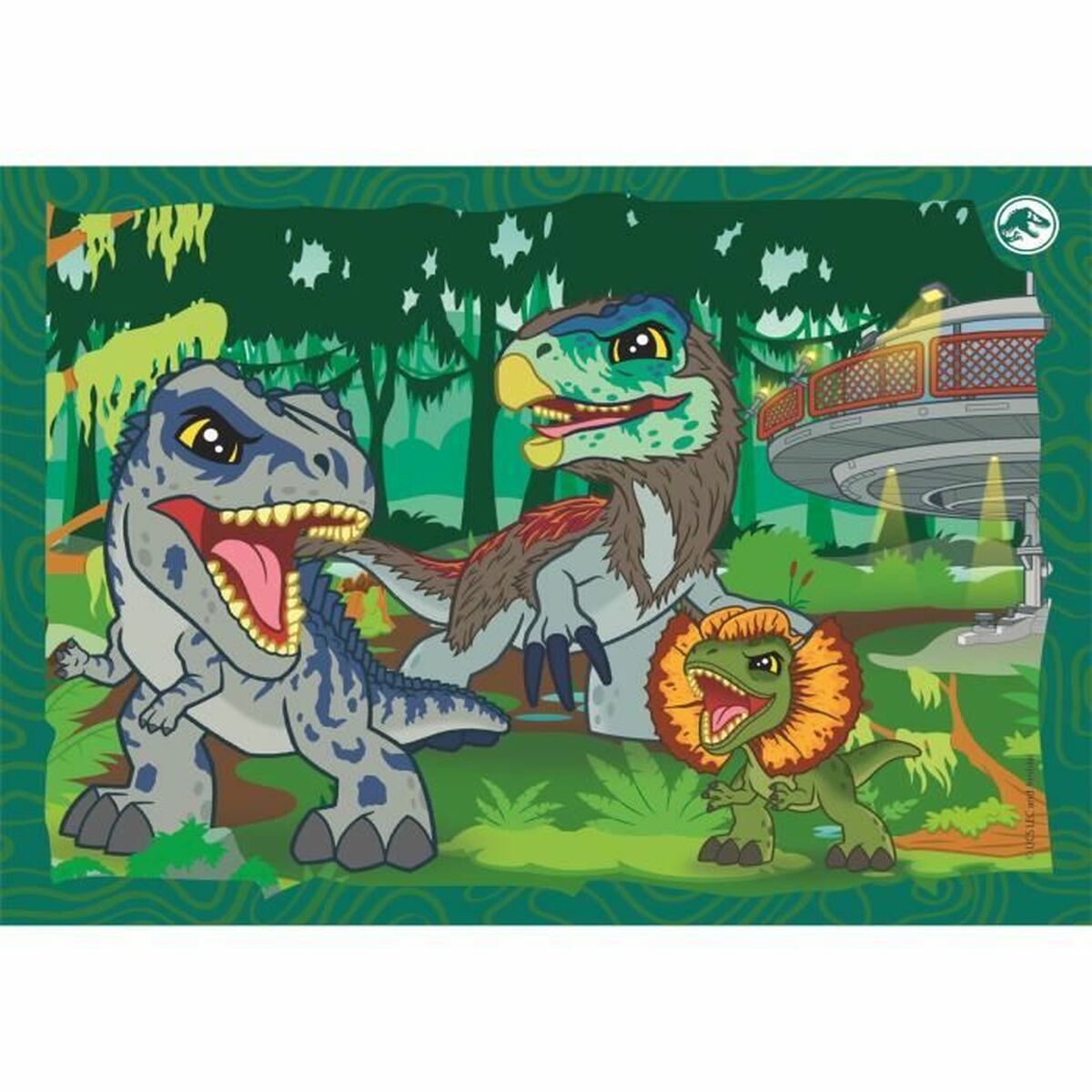 Puzzle Clementoni Jurassic World (4 Unități)