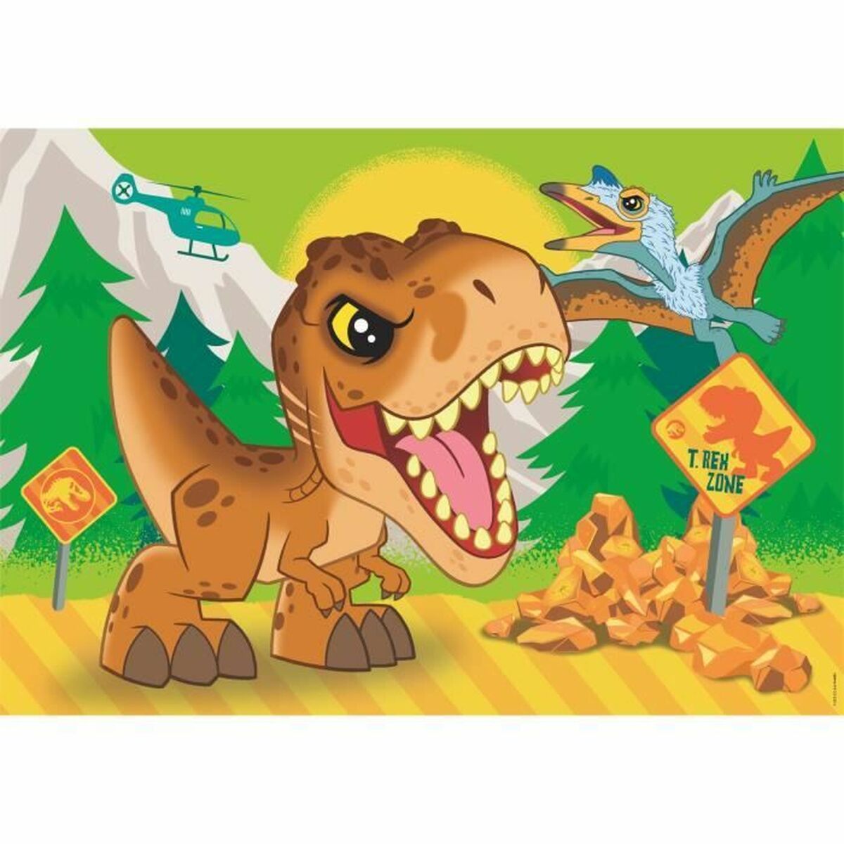 Puzzle Clementoni Jurassic World (2 Unități)