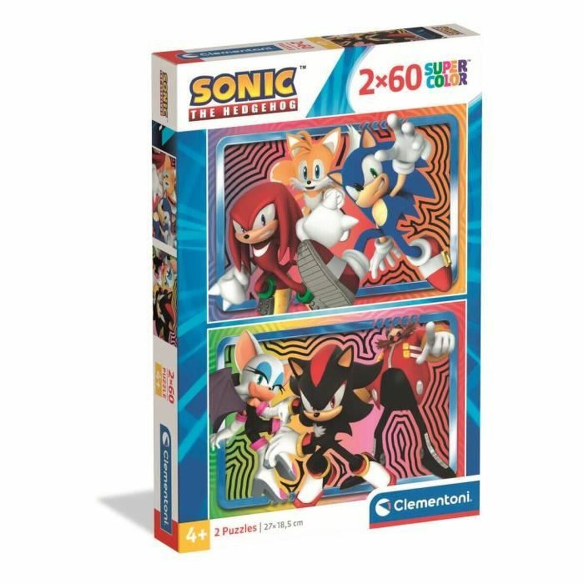 Puzzle Clementoni Sonic (2 Unități)