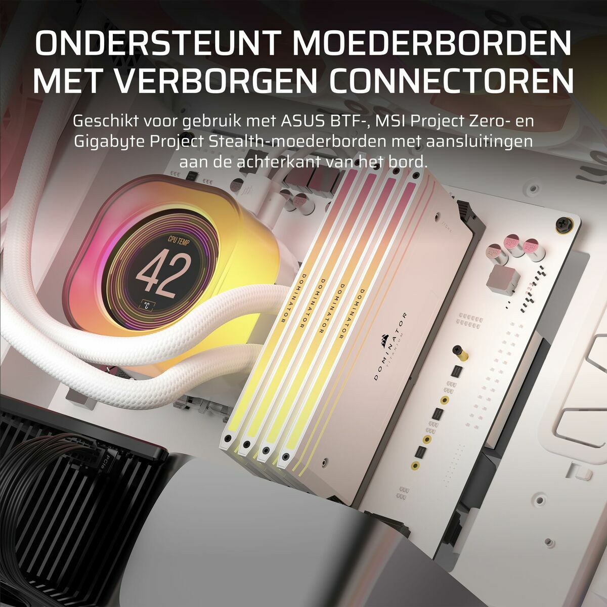 Unitate Semi-tower ATX Corsair Alb