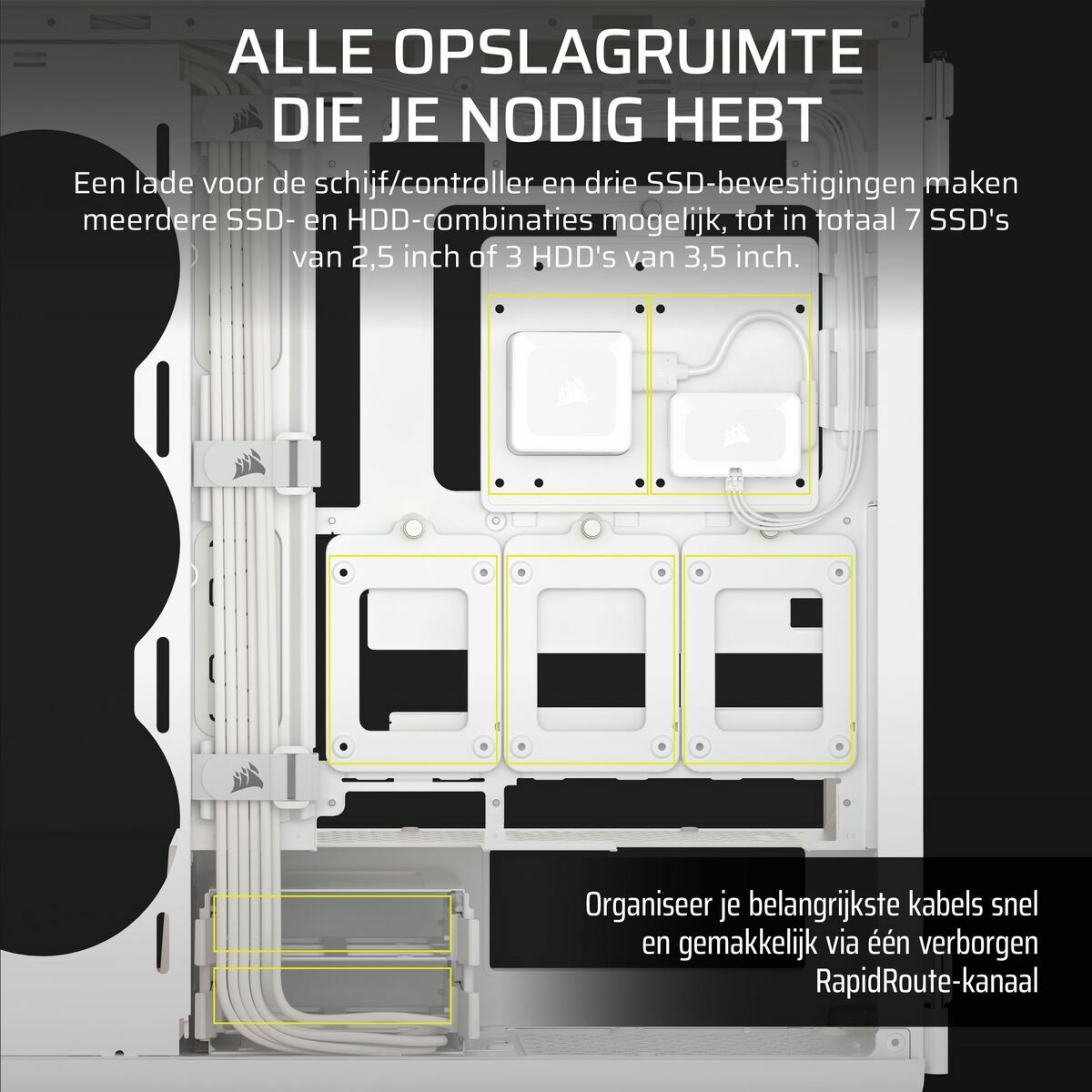 Unitate Semi-tower ATX Corsair Alb