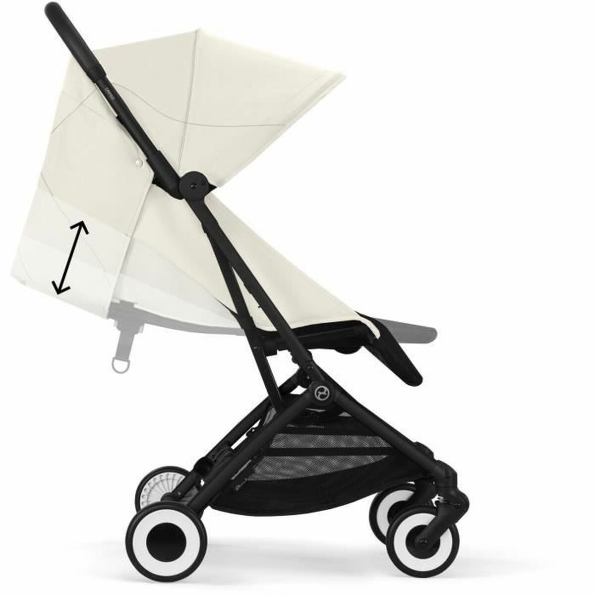 Cărucior de plimbat bebe Cybex Alb