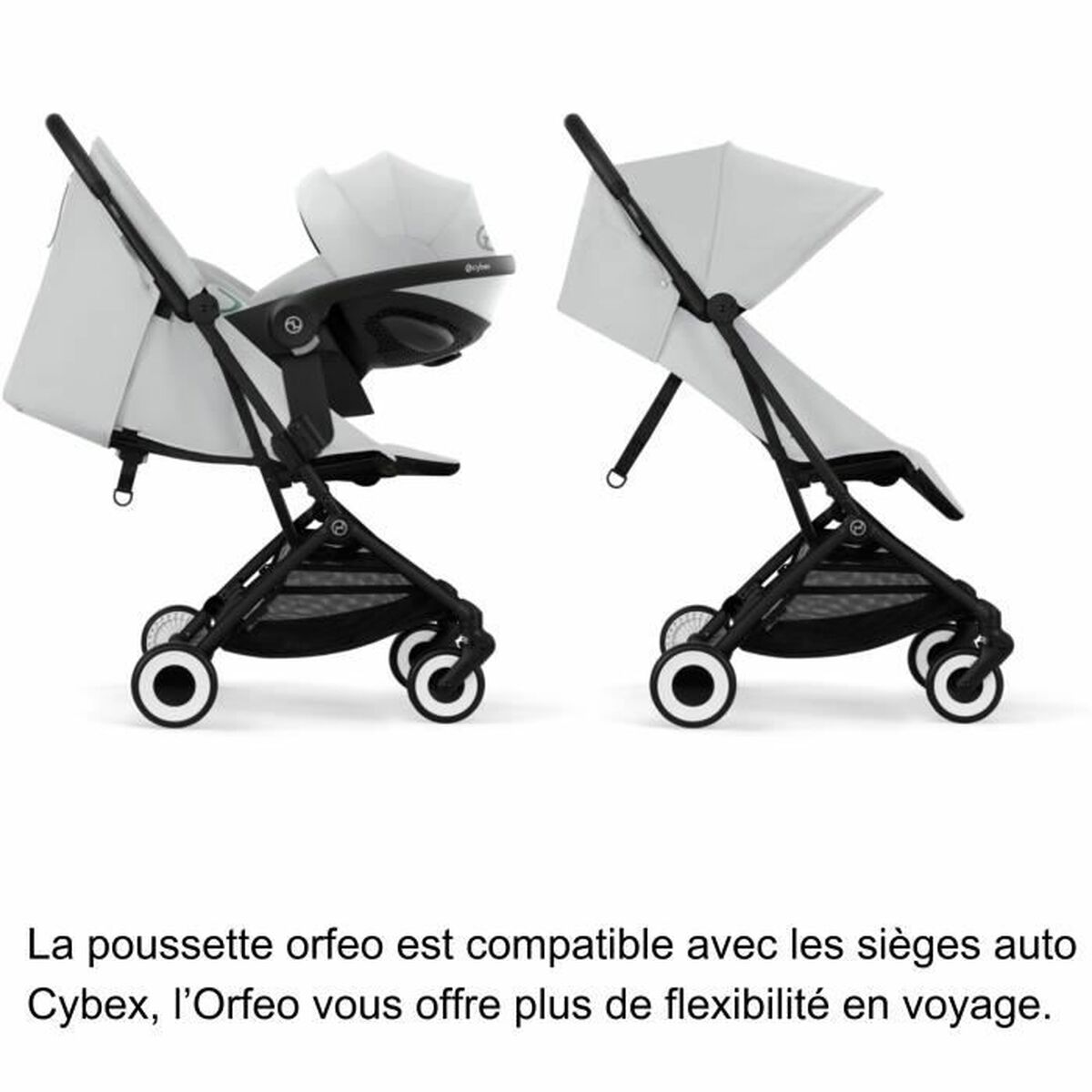 Cărucior de plimbat bebe Cybex Gri deschis