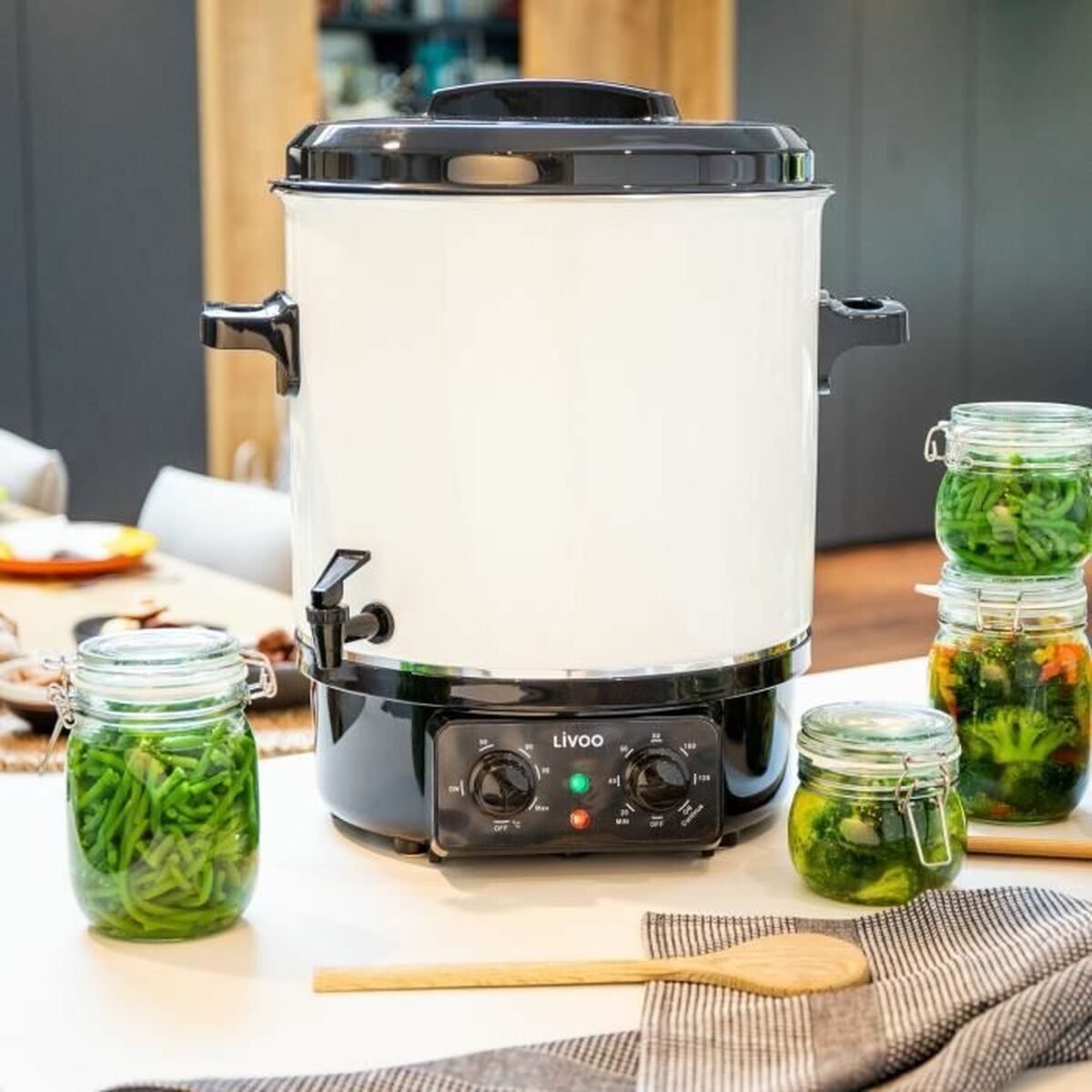 Oală sub Presiune Livoo Metal