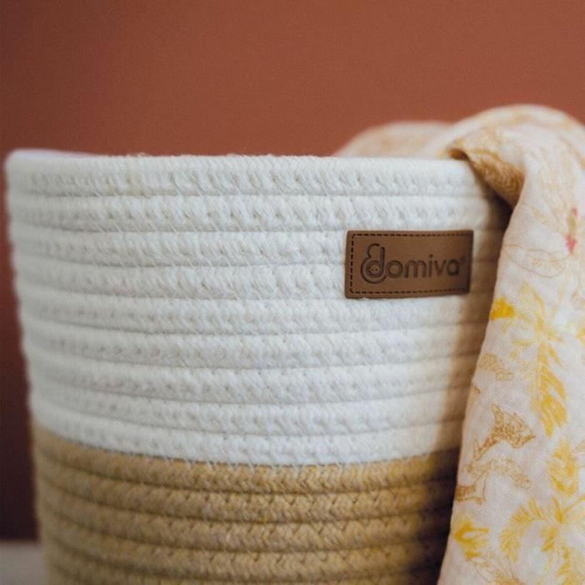 Coș Domiva Bej Bumbac