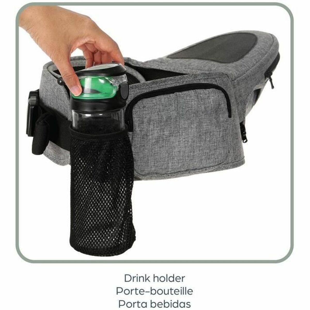 Rucsac port bebe Dreambaby Gri + 0 Luni