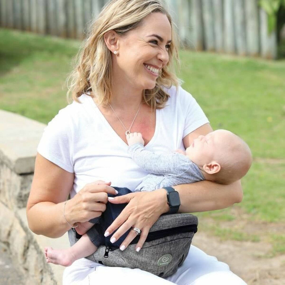 Rucsac port bebe Dreambaby Gri + 0 Luni