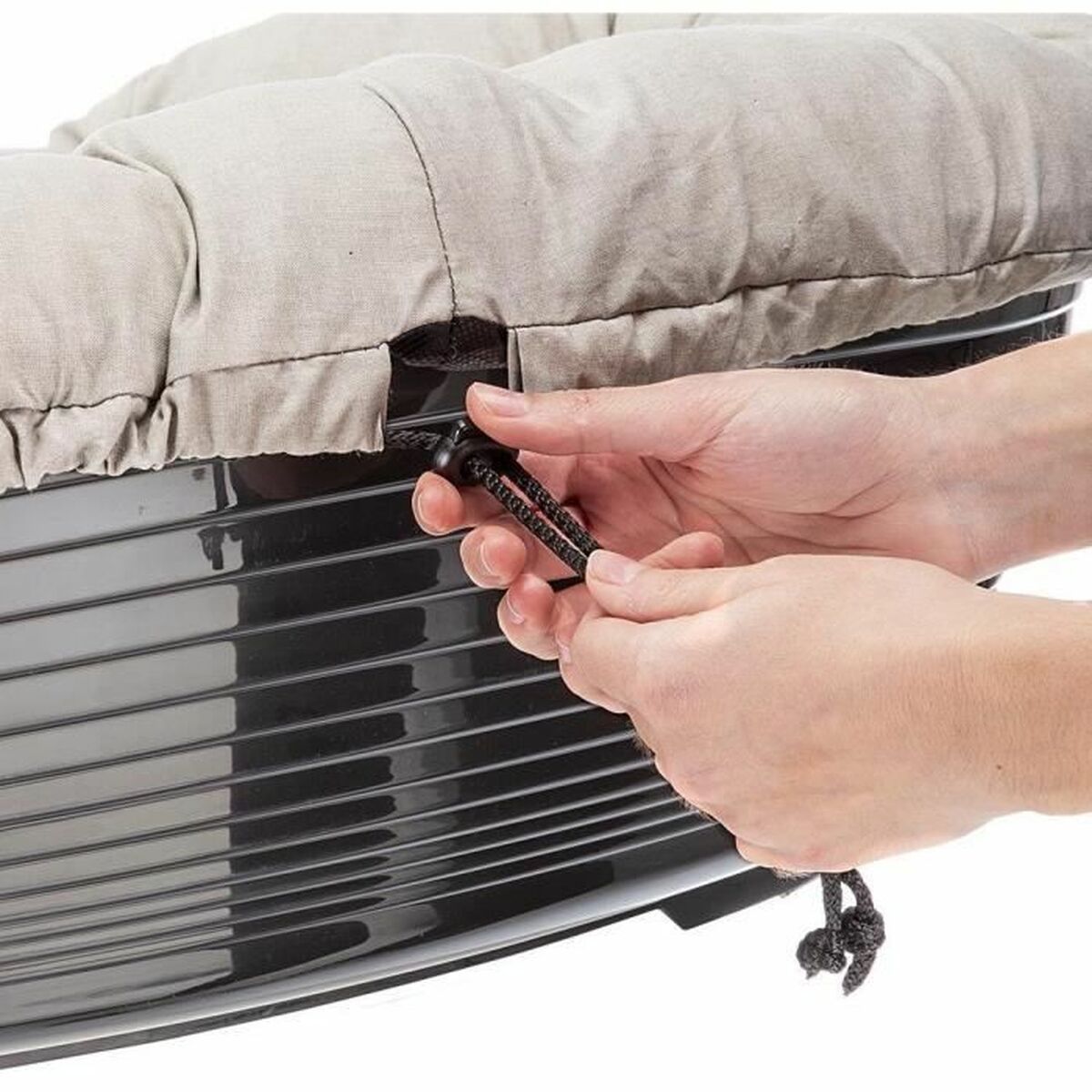 Pat pentru câine Ferplast Gri 73 x 55 x 27 cm