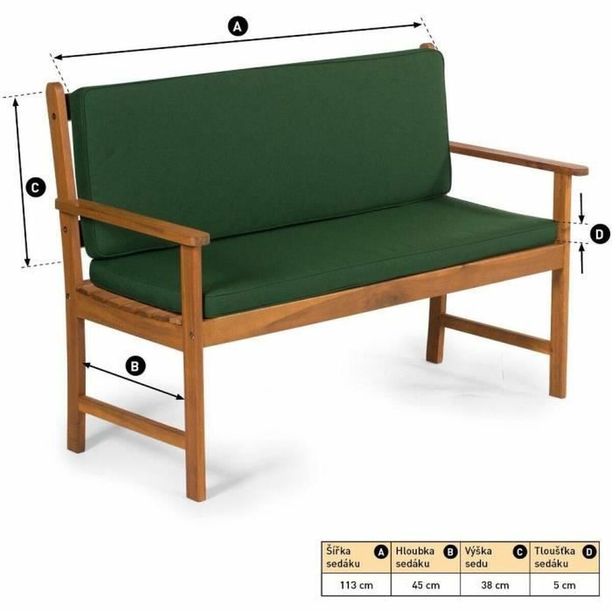 Pernă Fieldmann FDZN 9020 Verde