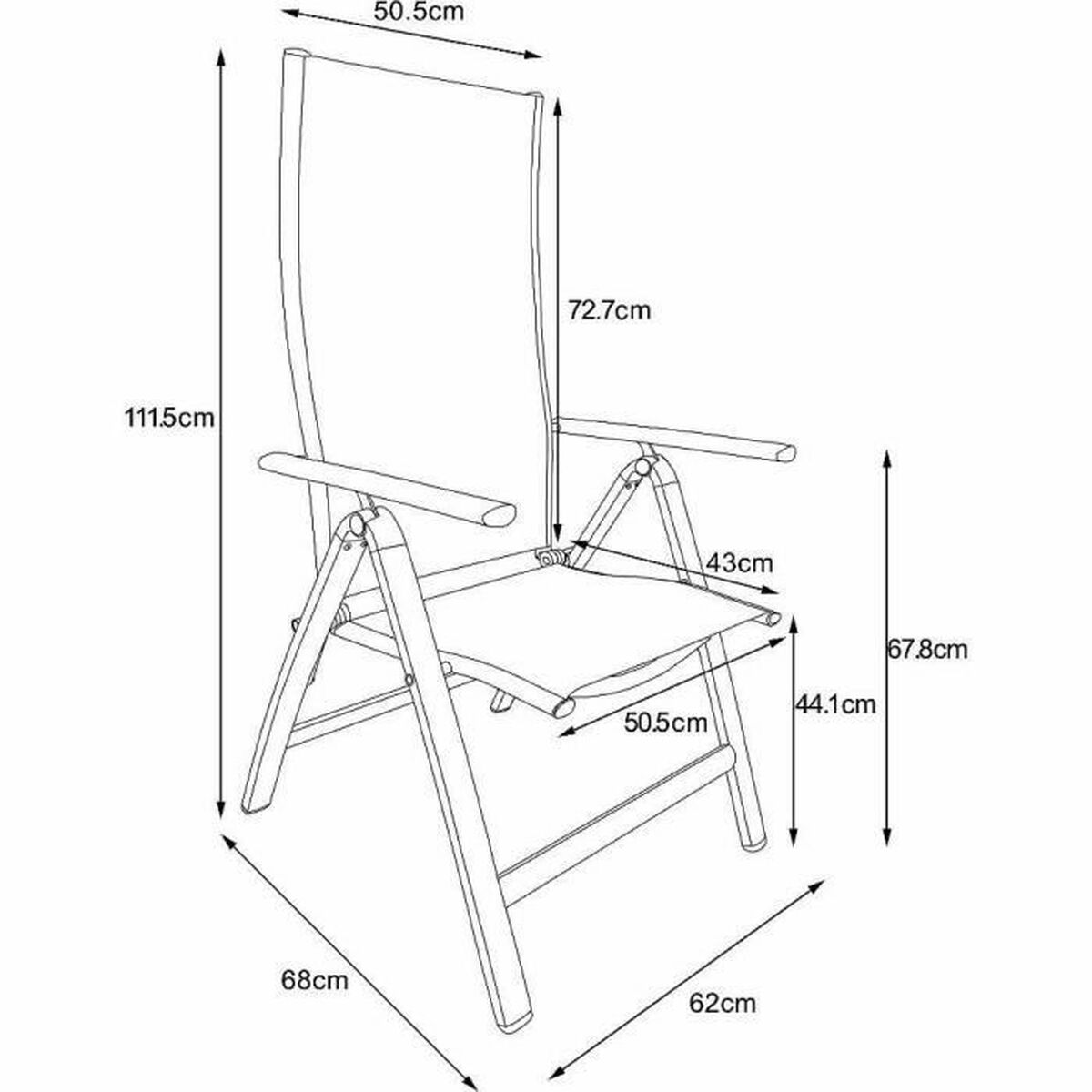Zahradní židle Fieldmann FDZN 5018