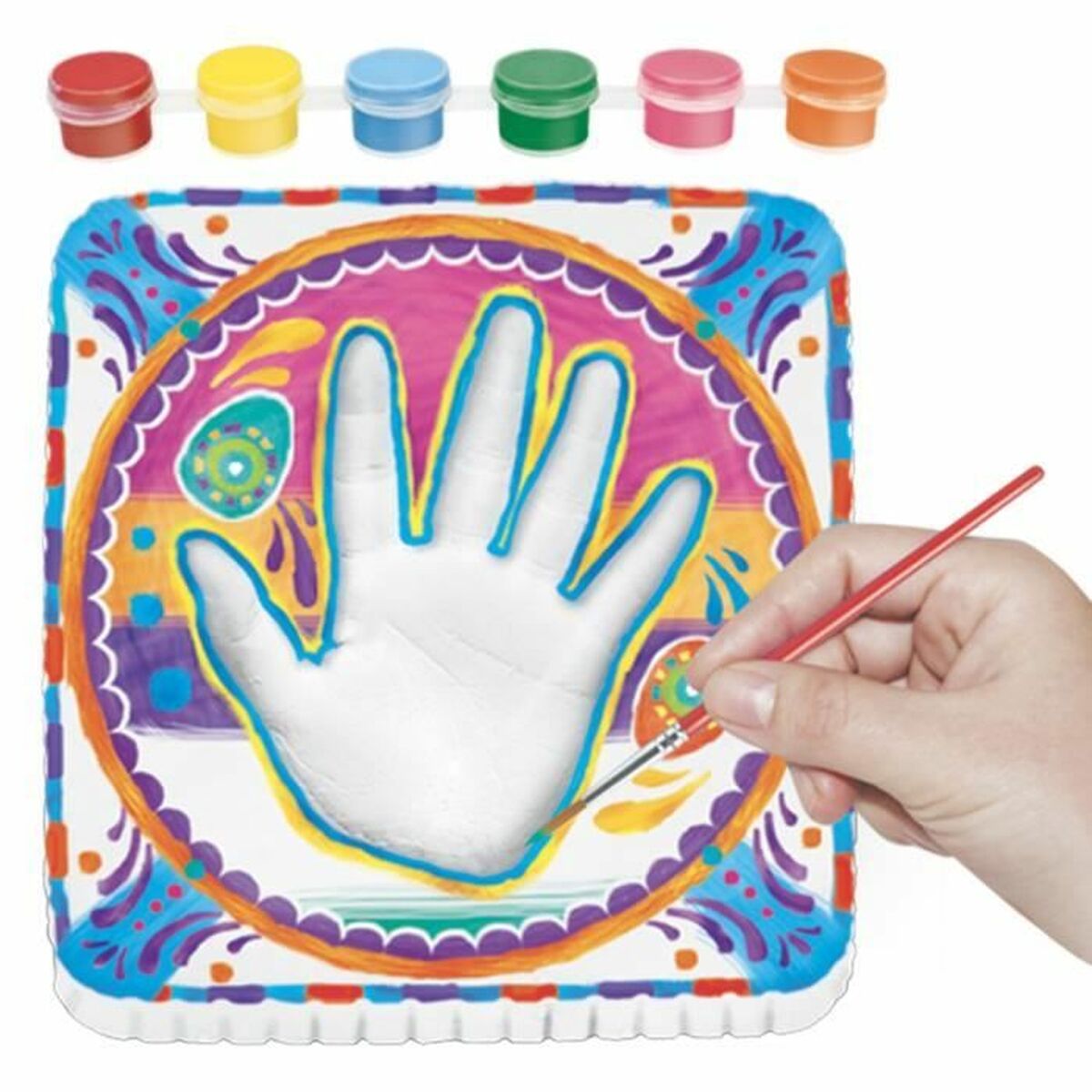 Set de Lucru Manual Man d'Artiste Alb