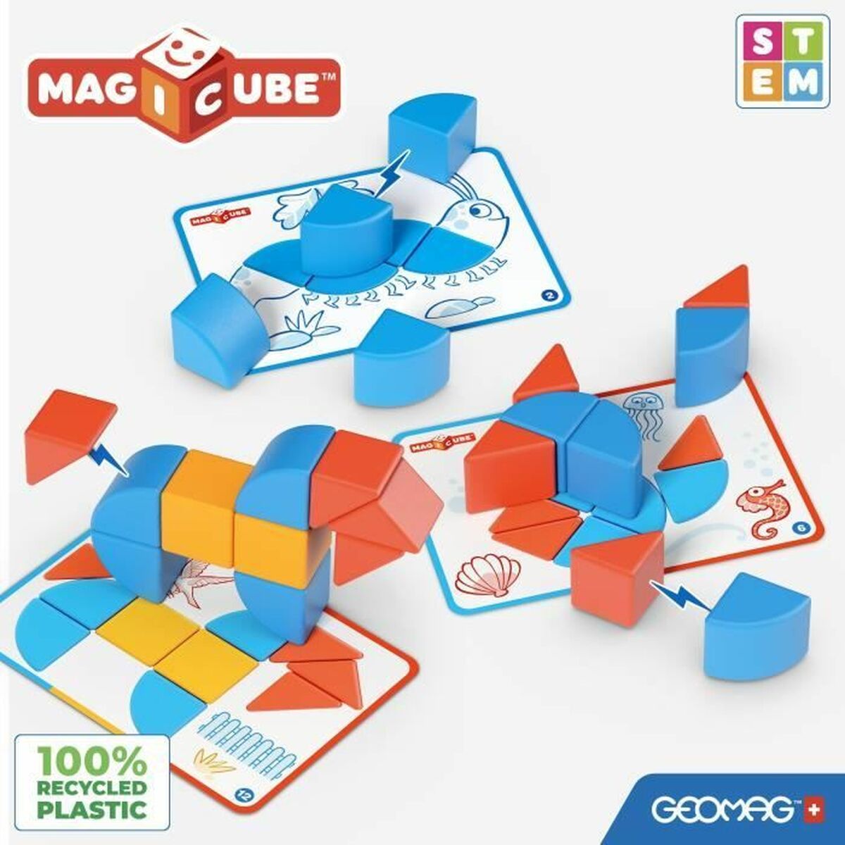 Set de Construcție Geomag Magicube