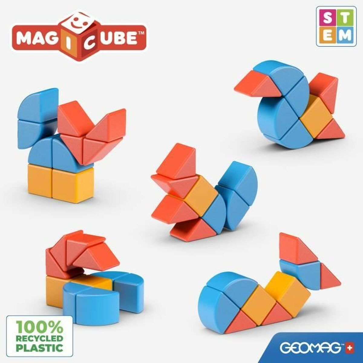 Set de Construcție Geomag Magicube