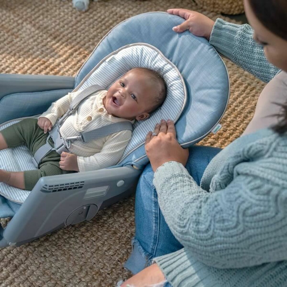 Scaun înalt Ingenuity Gri