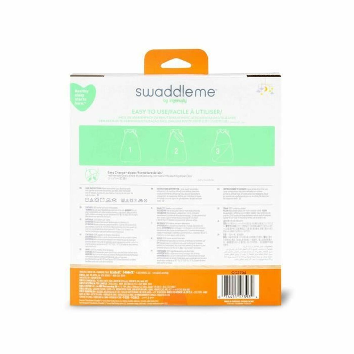 Sac de Dormit Ingenuity 6-18 Luni Bumbac