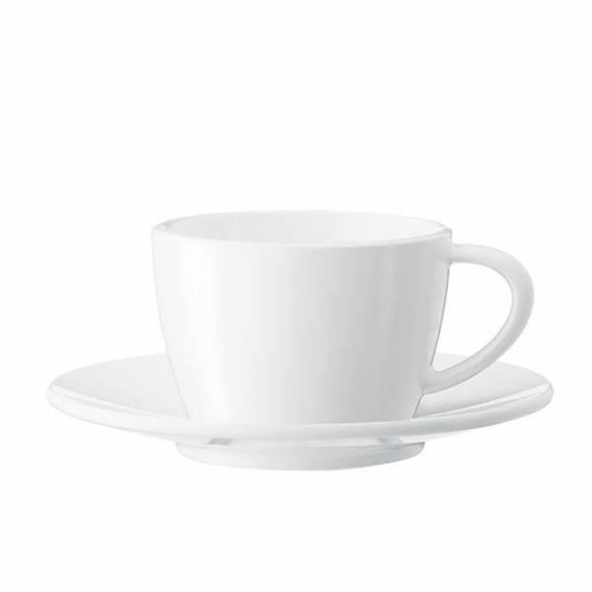 Set de 2 Căni de Cafea Jura Cappucino Alb Porțelan 2 Piese (2 Unități)