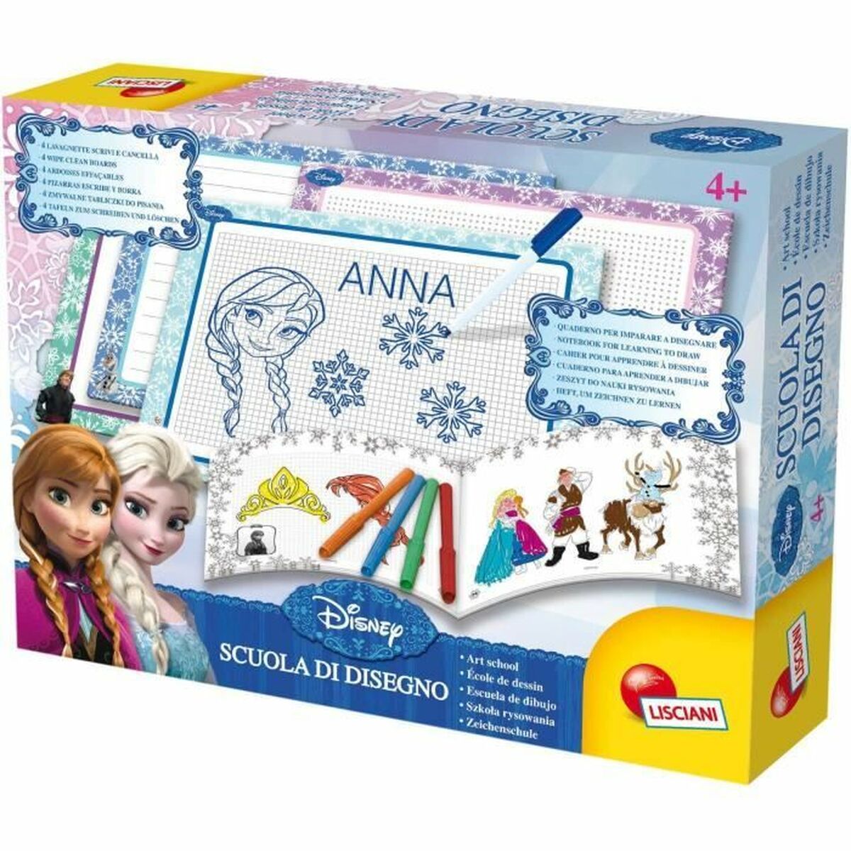 Bloc cu Desene pentru Colorat Disney FROZEN Multicolor
