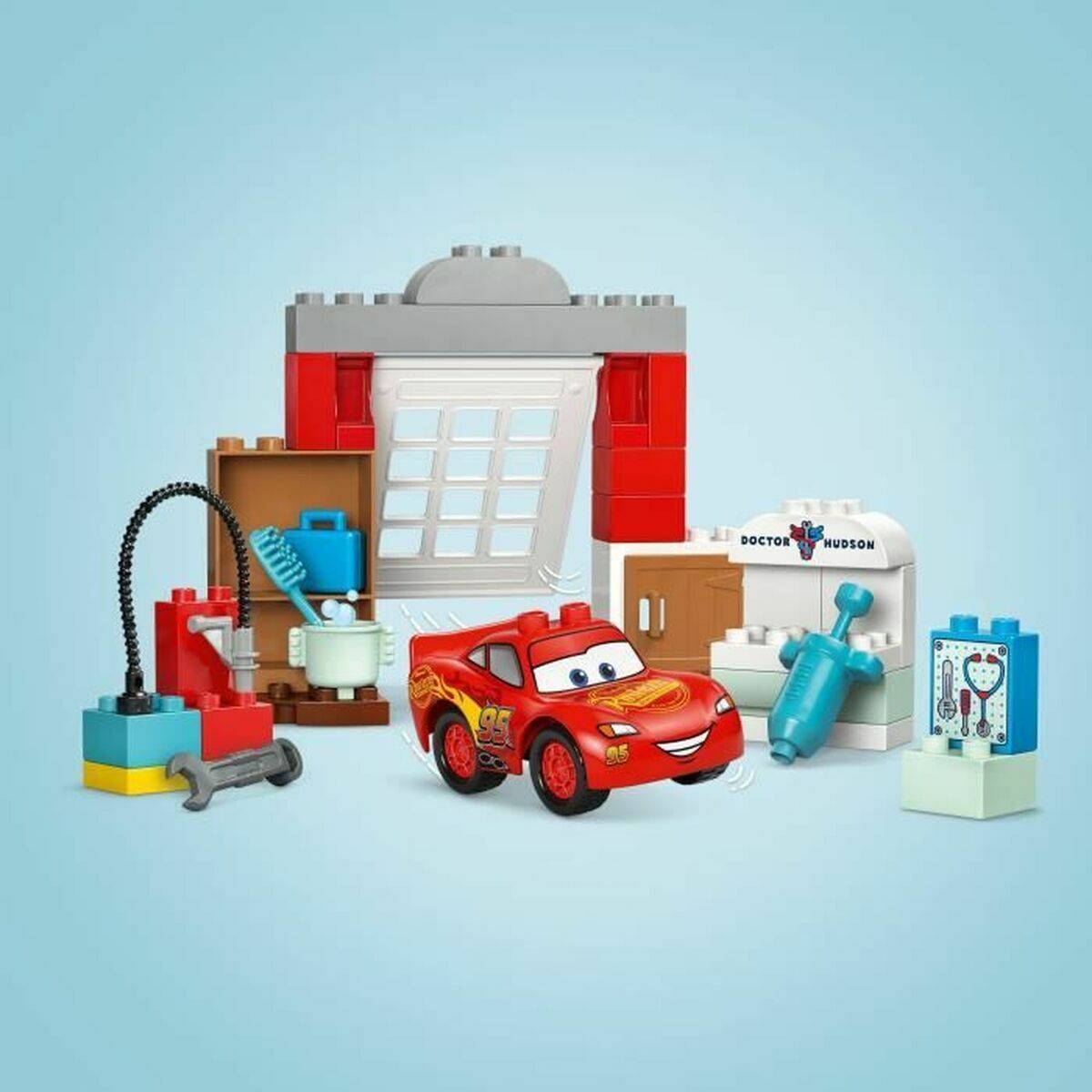 Set de Construcție Lego 10456 Lightning McQueen visits Doc 35 Piese
