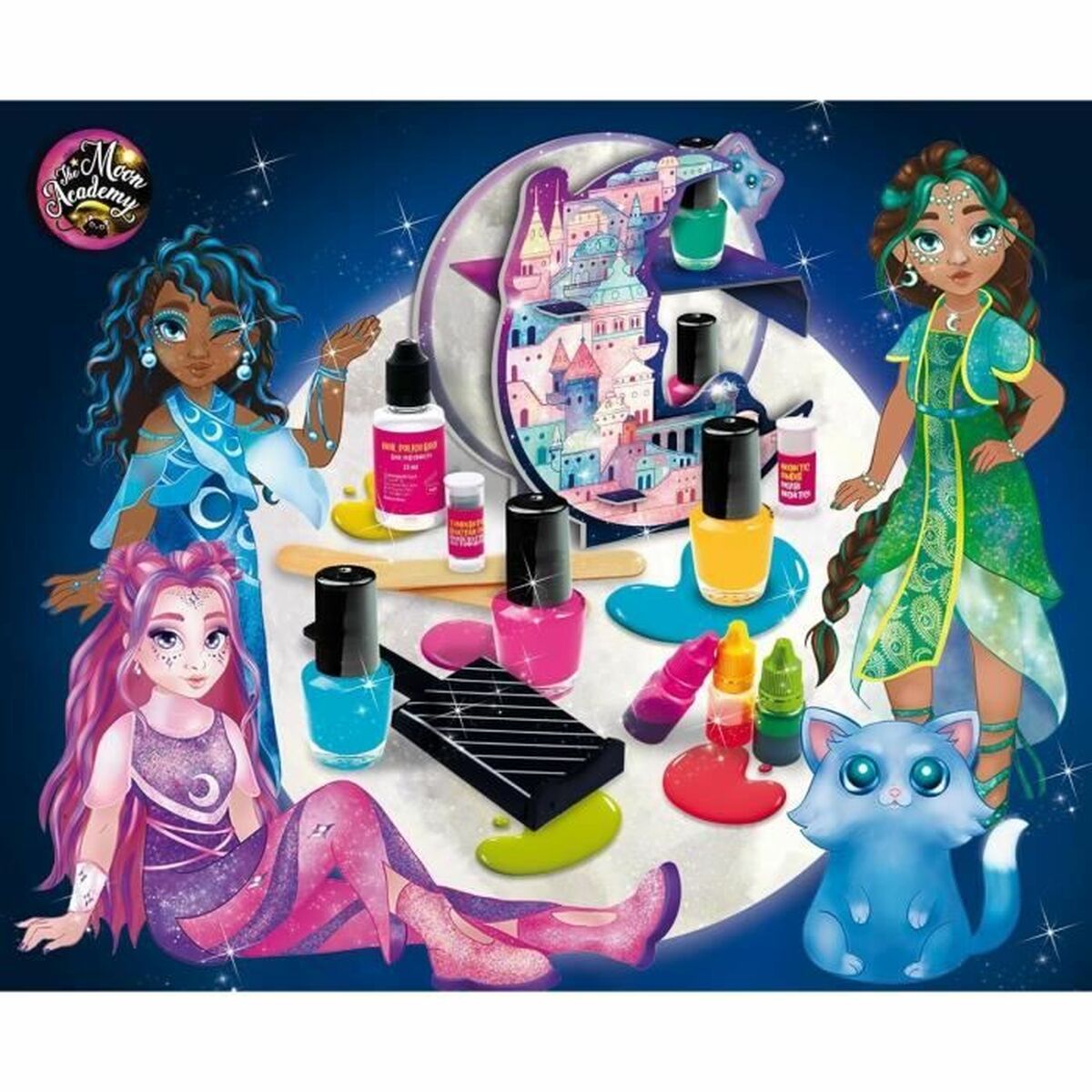 Set de Manichiură Lisciani Giochi The Moon Academy Monn NailArt
