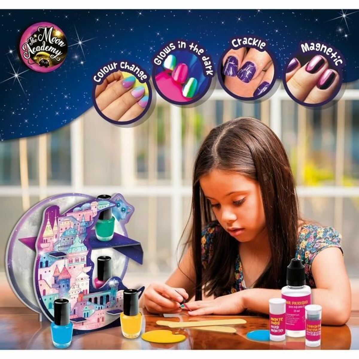 Set de Manichiură Lisciani Giochi The Moon Academy Monn NailArt