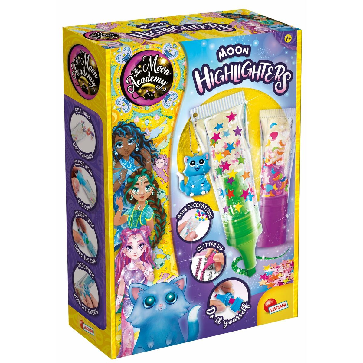 Set de Lucru Manual Lisciani Giochi The Moon Academy Moon Highlighters Multicolor