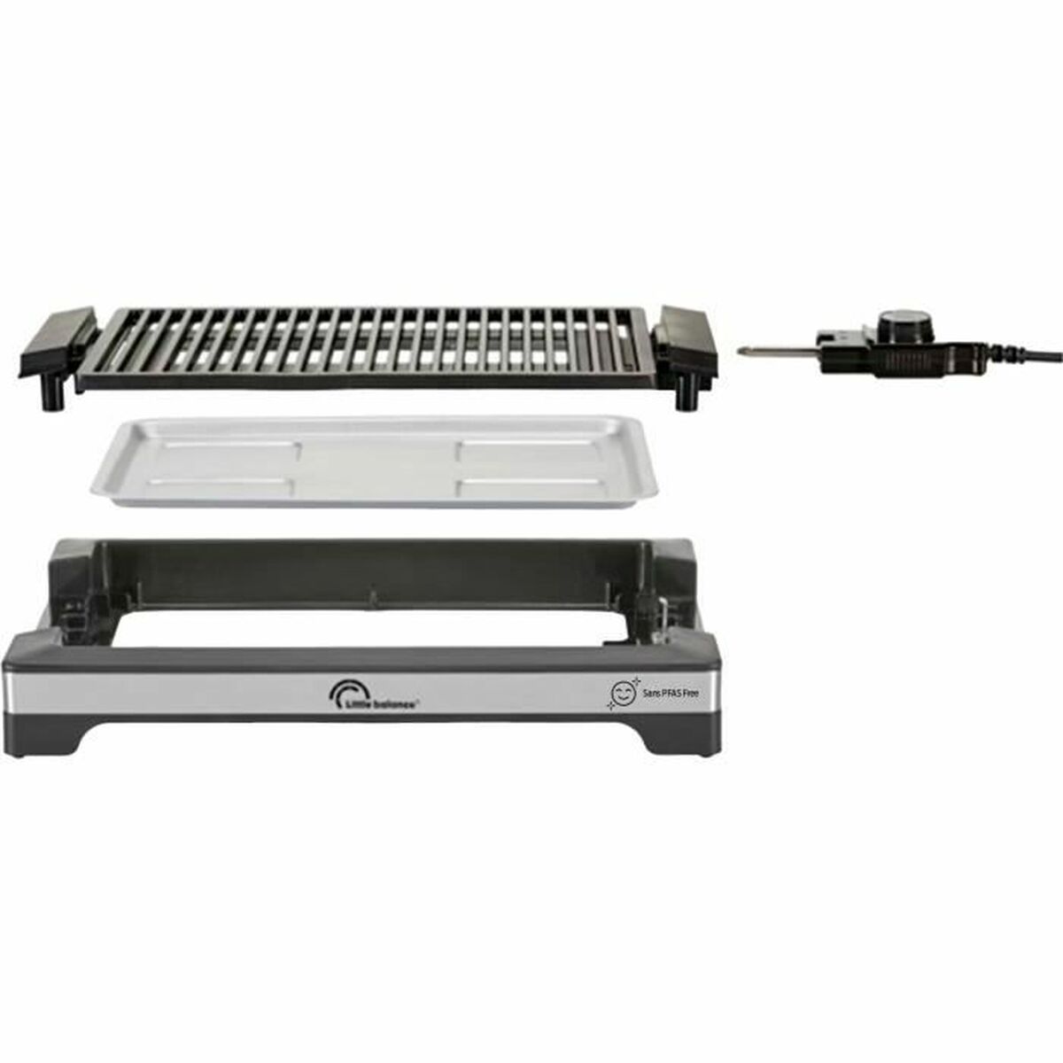 Grătare Portabil Little Balance Easy Nopifas Metal Plastic
