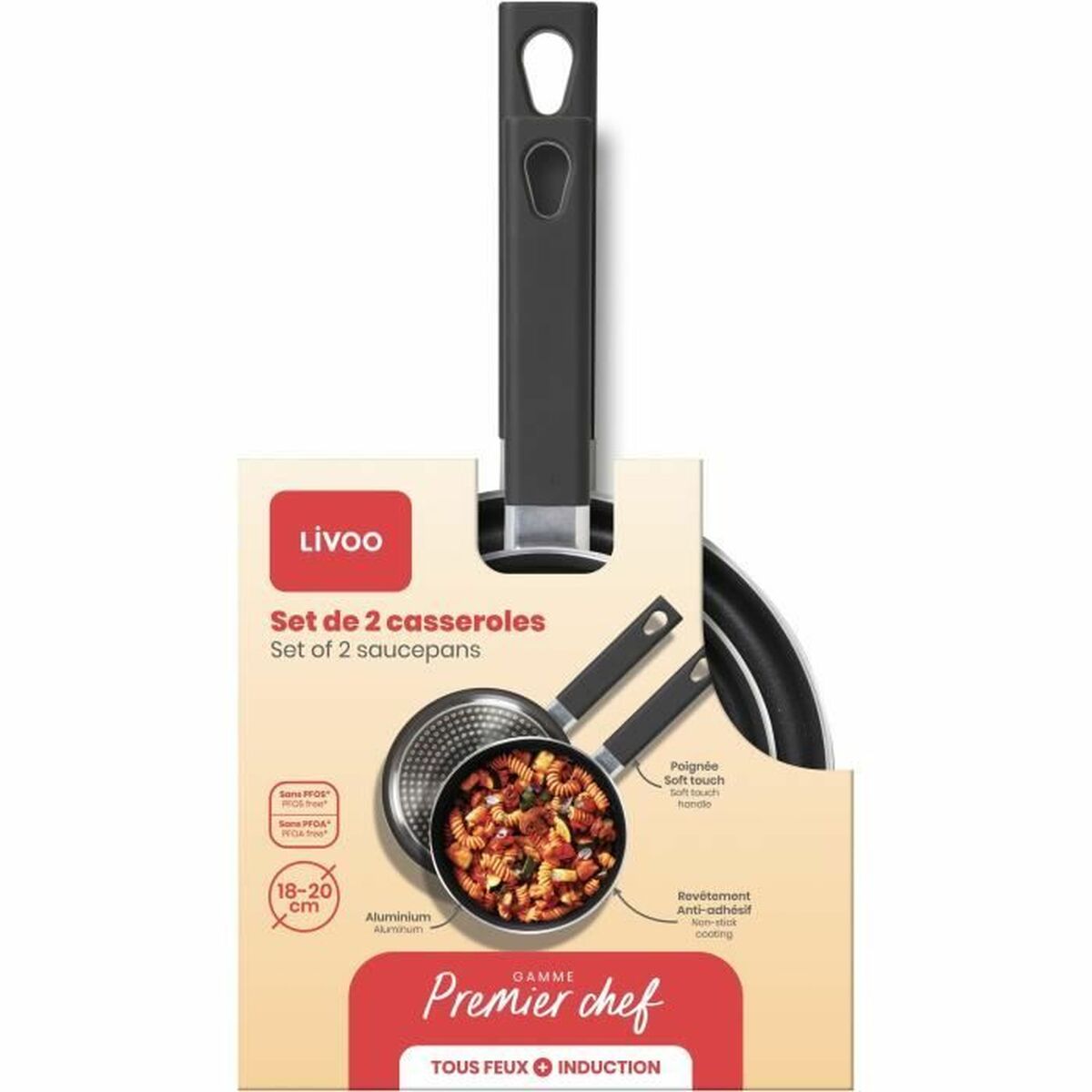 Set de Cratițe Livoo Silicon 2 Piese (2 Unități)