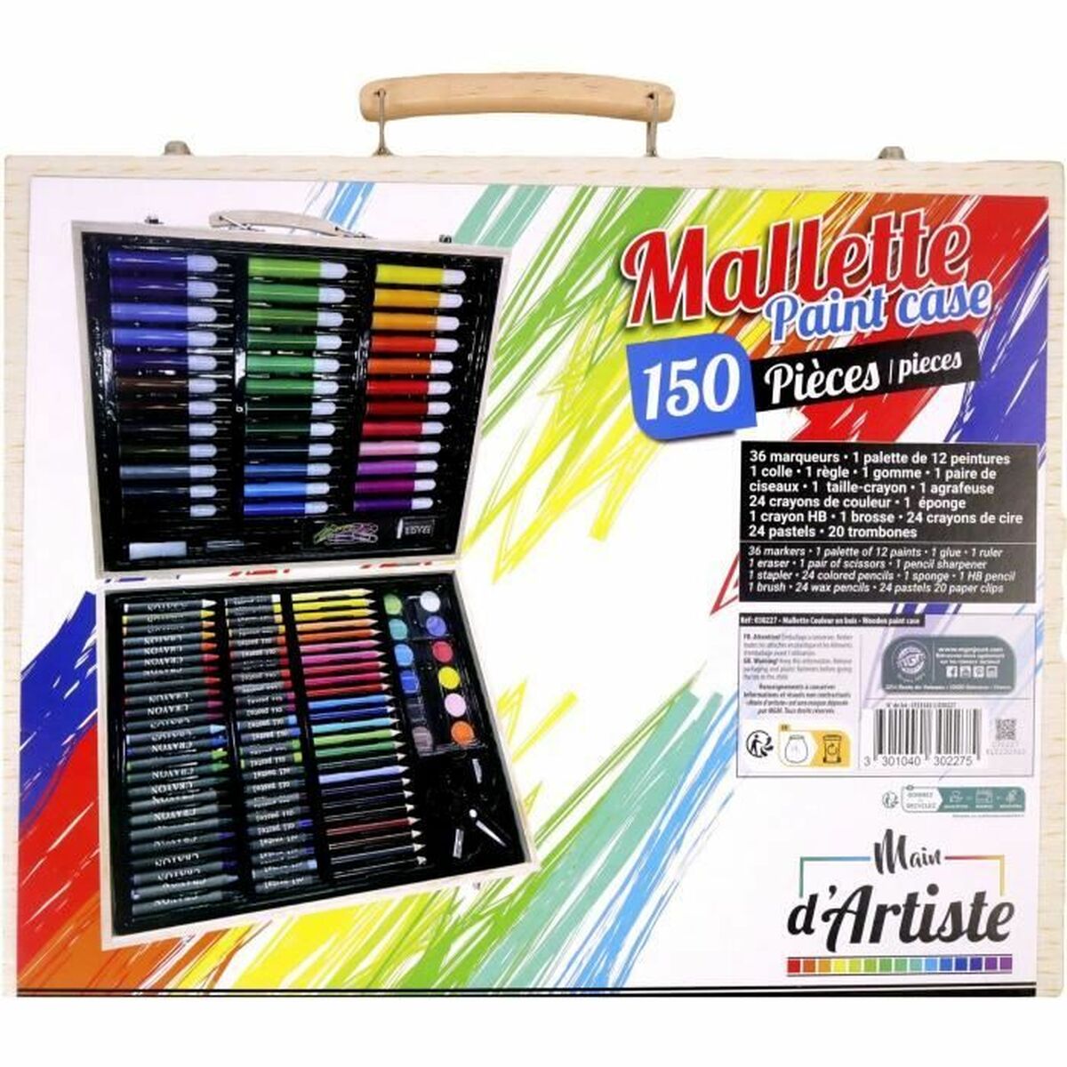 Set pentru desen Multicolor 150 Piese