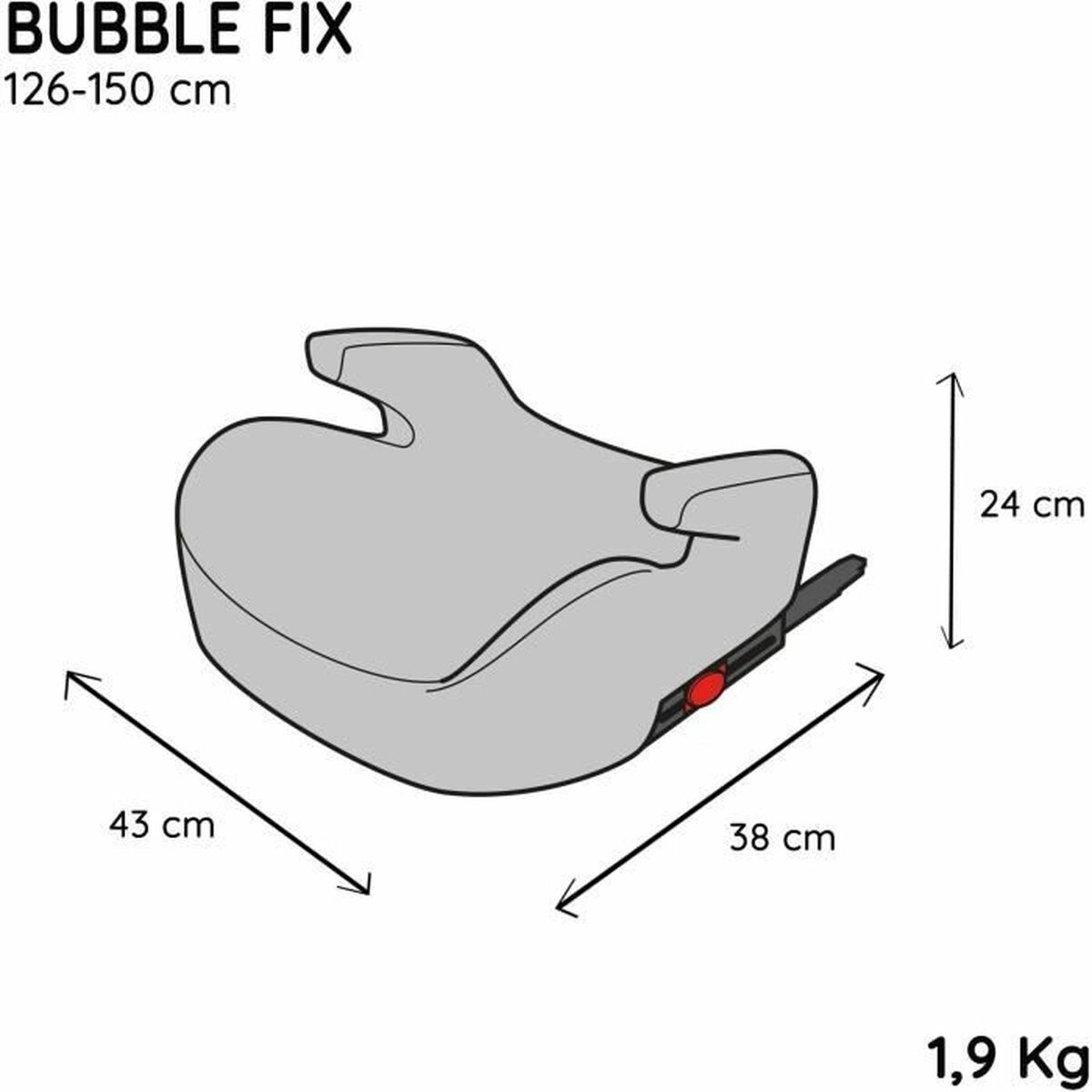 Scaun Auto Nania Negru III (22 - 36 kg) Infantil ECE R129