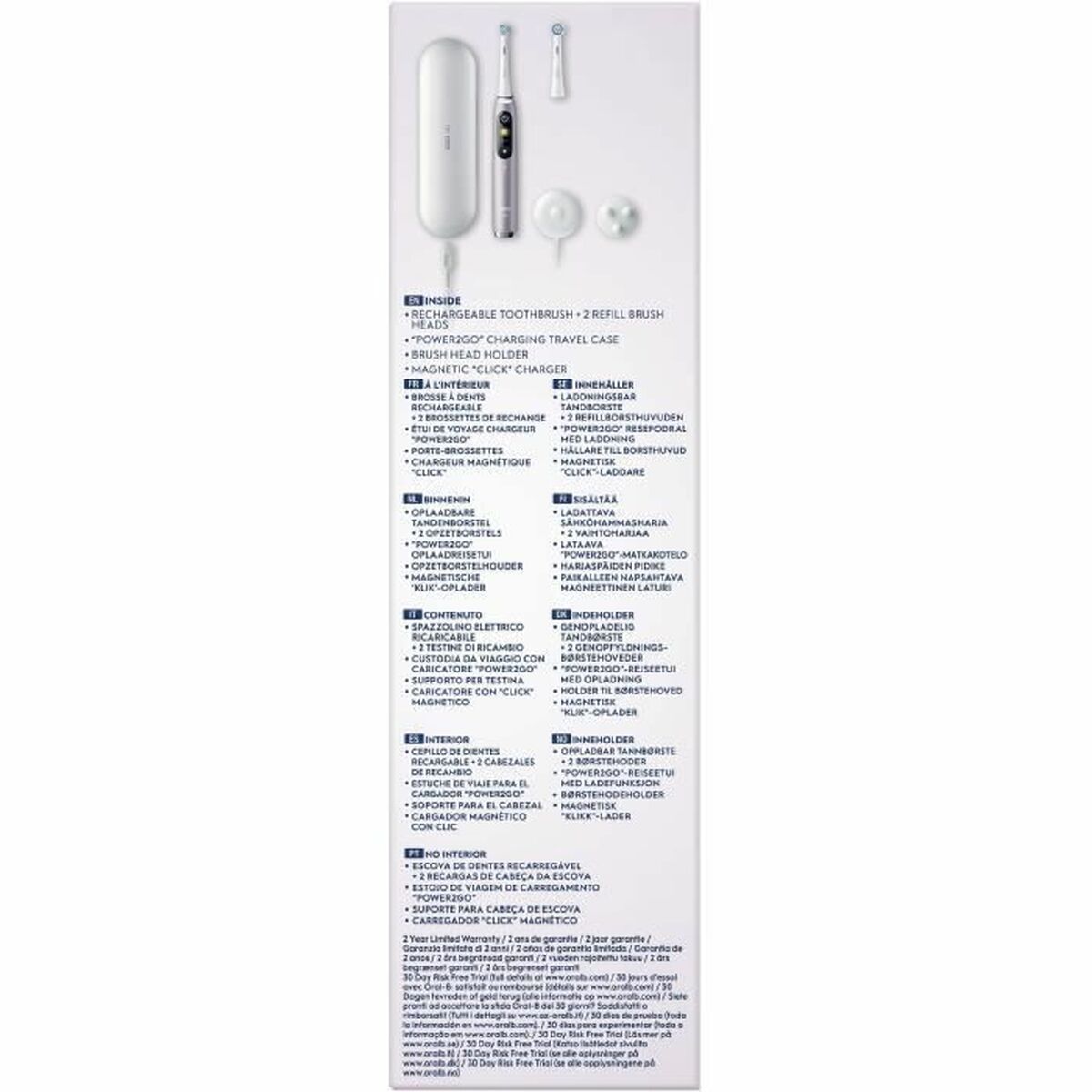 Perie de Dinți Electrică Oral-B Serie iO9s (2 Piese) (2 Unități)