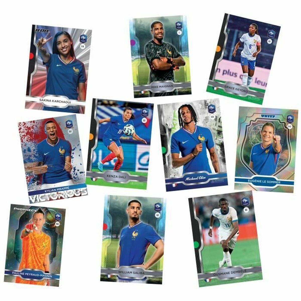 Pachet de autocolante Panini FEDERACIÓN DE FÚTBOL 2025 TC
