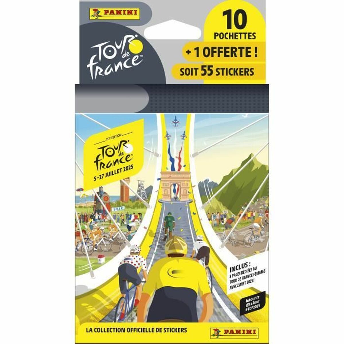 Pachet de autocolante Panini TOUR DE FRANCE 2025