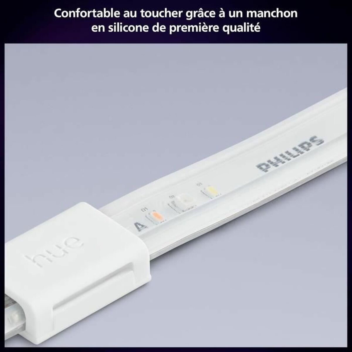 Benzi LED Philips Solo Lightstrip Alb 20 W 5 m Alb cald