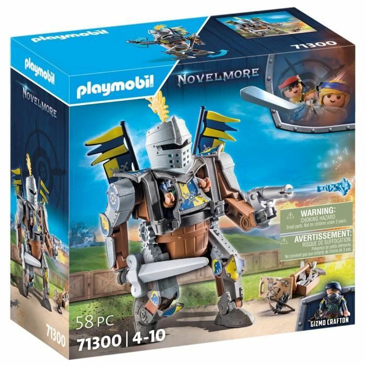 Playset Playmobil 71300 Novelmore 58 Piese