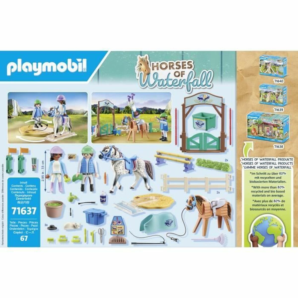 Playset Playmobil 71637 38 x 19 x 29 cm