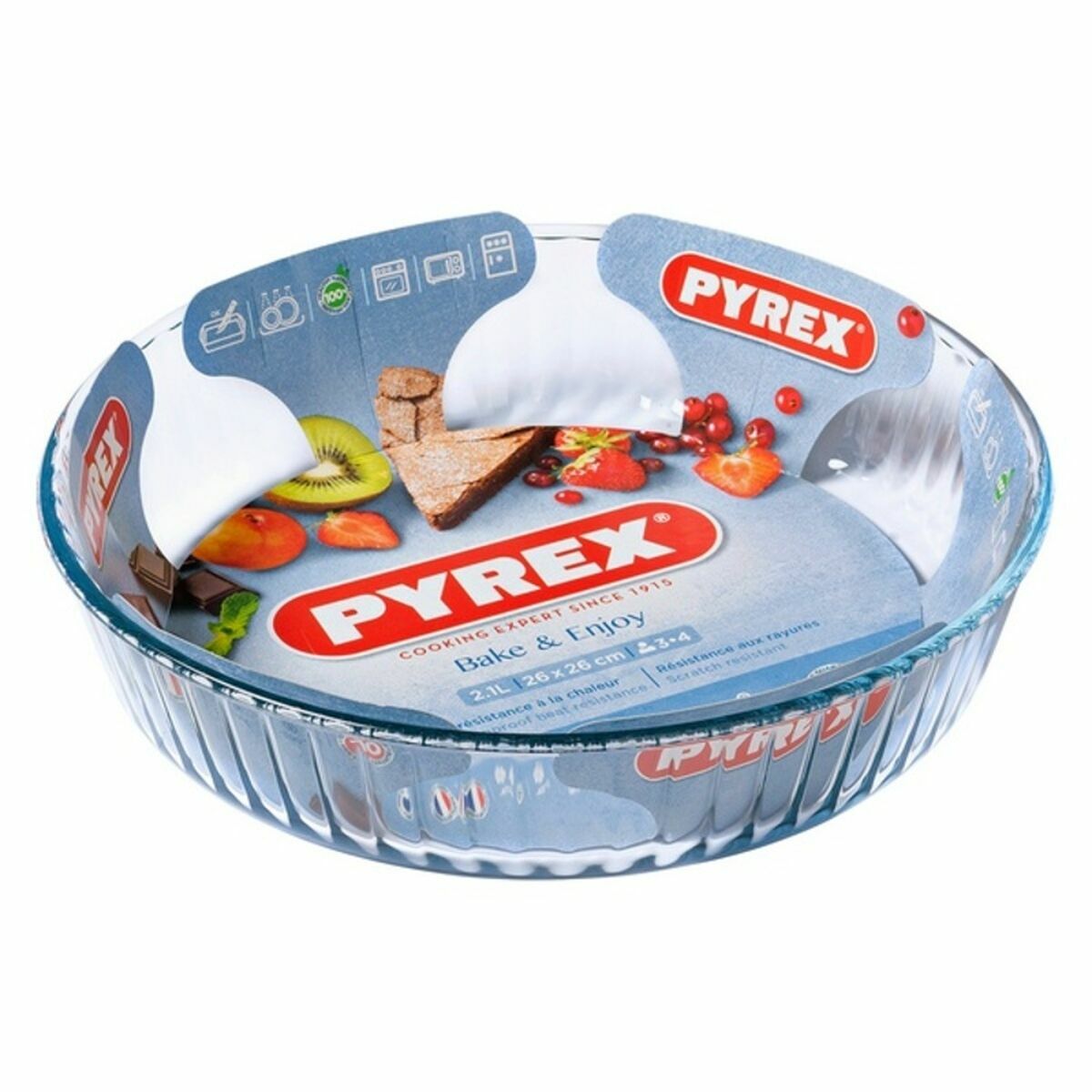 Formă pentru patiserie Pyrex Transparent